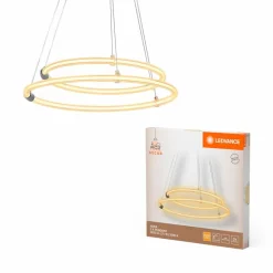 LEDVANCE Pendelleuchten-LED-Pendelleuchte Aura 2XPendant Dunkelgrau