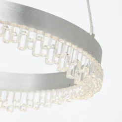 Brilliant Pendelleuchten-LED-Pendelleuchte Aurora Alu