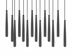 Pendelleuchten|Trio LED-Pendelleuchte Cala Schwarz