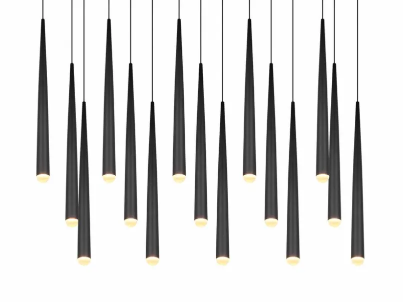 Pendelleuchten|Trio LED-Pendelleuchte Cala Schwarz