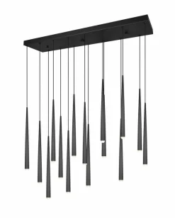Pendelleuchten|Trio LED-Pendelleuchte Cala Schwarz