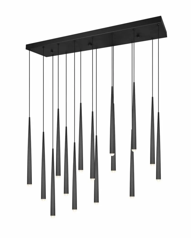 Pendelleuchten|Trio LED-Pendelleuchte Cala Schwarz