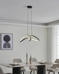 EGLO Pendelleuchten-LED-Pendelleuchte Calarossa Z Schwarz