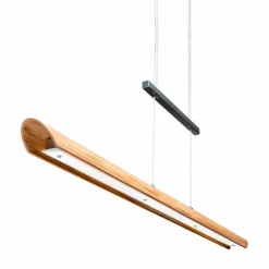 ELOBRA Pendelleuchten-LED-Pendelleuchte Columbia Eiche