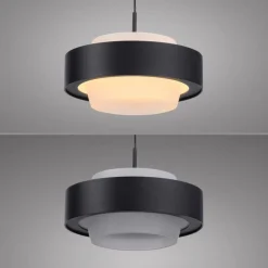 SCHÖNER WOHNEN-Kollektion Pendelleuchten-LED-Pendelleuchte Elmo Schwarz