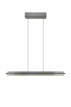Trio Pendelleuchten-LED-Pendelleuchte Emerson Nickel matt