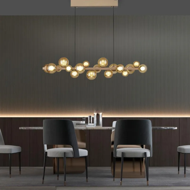 Pendelleuchten|Neuhaus PURE LED-Pendelleuchte E-Popup Bronze