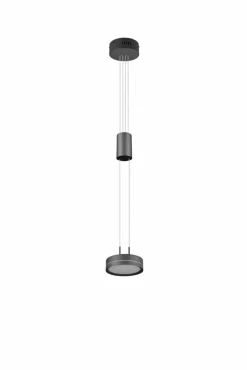 Trio Pendelleuchten-LED-Pendelleuchte Franklin Anthrazit