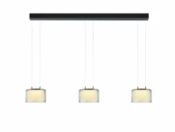 LED-Pendelleuchte Grand Smoke<Bankamp New