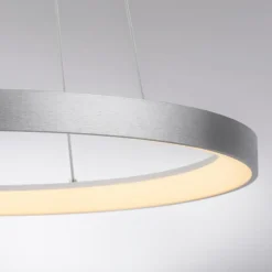 Paul Neuhaus Pendelleuchten-LED-Pendelleuchte Hoop Silber