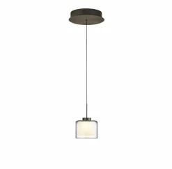 Hell Pendelleuchten-LED-Pendelleuchte Klara Bronze