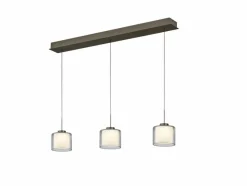 Hell Pendelleuchten-LED-Pendelleuchte Klara Bronze