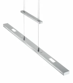 Trio Pendelleuchten-LED-Pendelleuchte Lacal Nickel matt