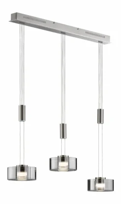 Pendelleuchten|Fischer & Honsel LED-Pendelleuchte Lavin Rauch