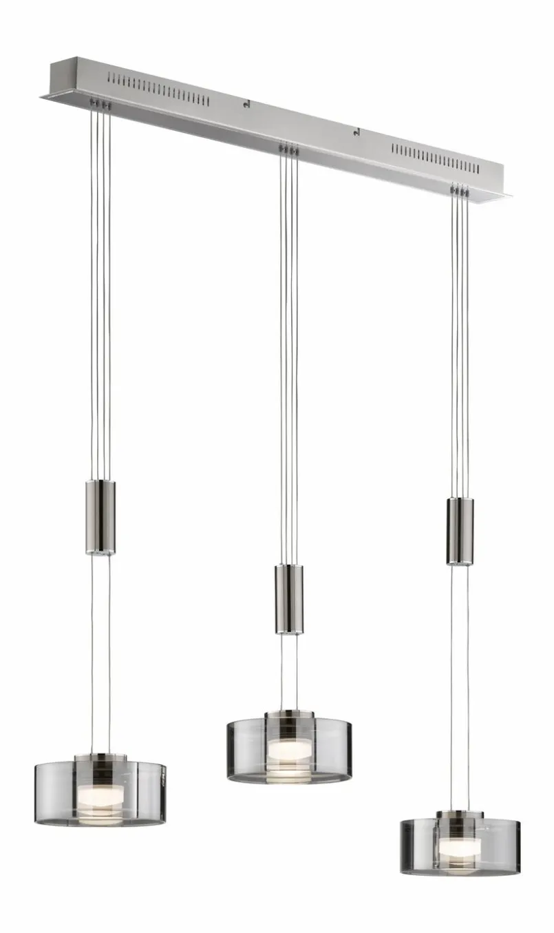 Pendelleuchten|Fischer & Honsel LED-Pendelleuchte Lavin Rauch