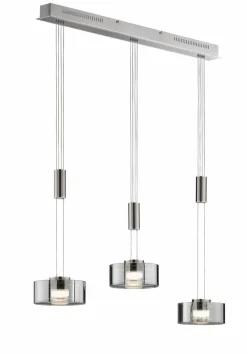 Pendelleuchten|Fischer & Honsel LED-Pendelleuchte Lavin Rauch