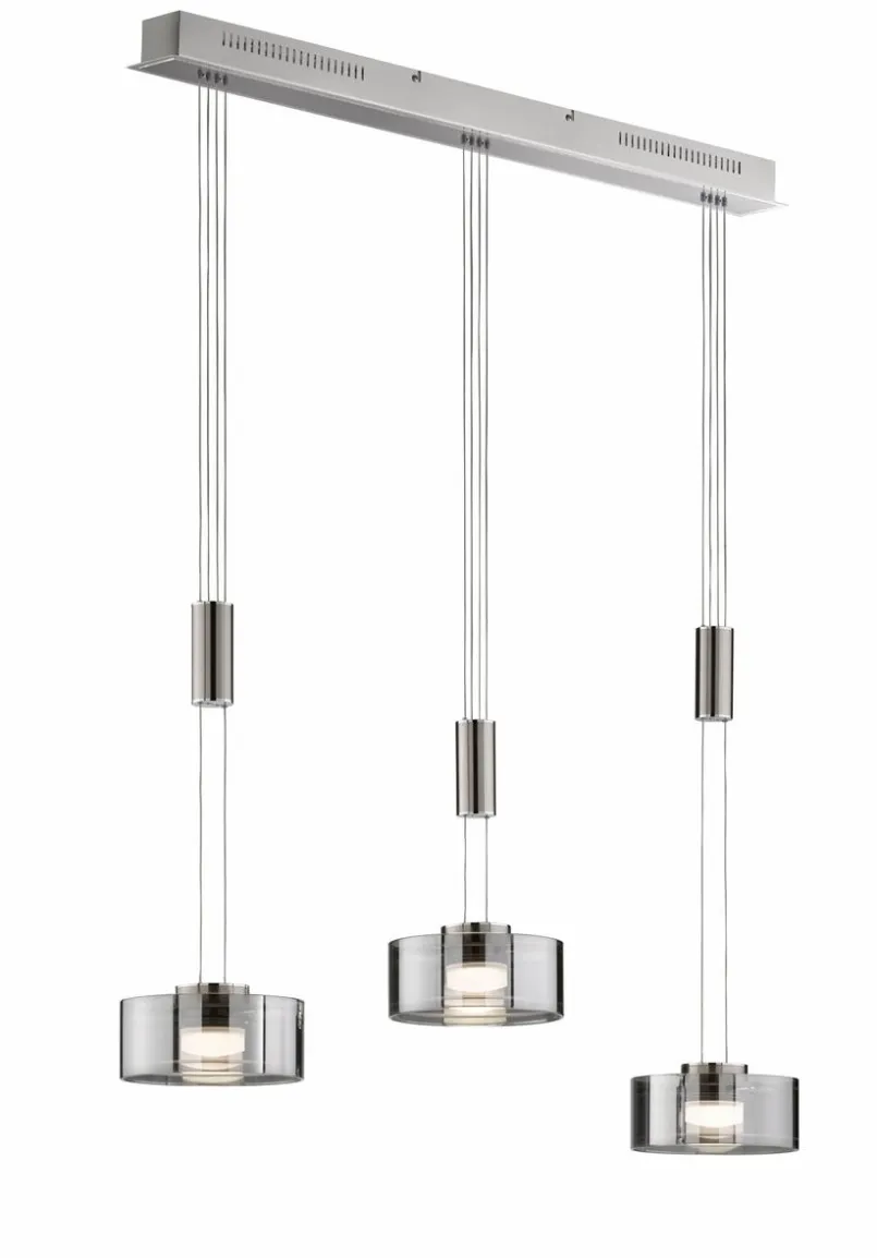 Pendelleuchten|Fischer & Honsel LED-Pendelleuchte Lavin Rauch