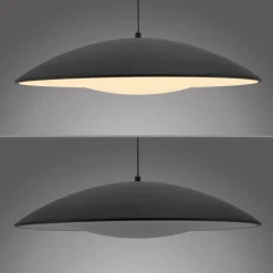 SCHÖNER WOHNEN-Kollektion Pendelleuchten-LED-Pendelleuchte Lente Schwarz