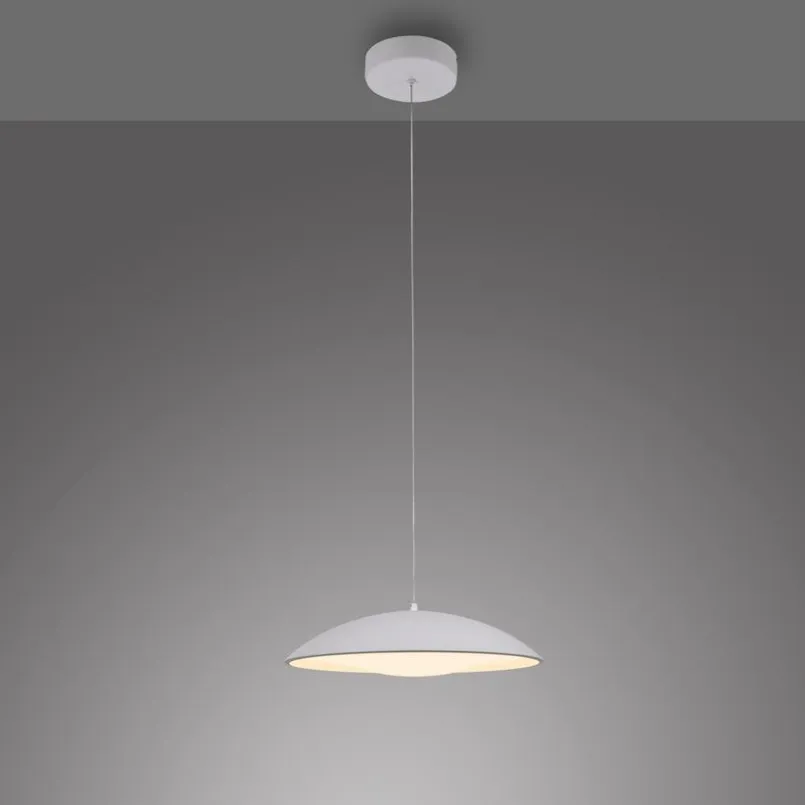 SCHÖNER WOHNEN-Kollektion Pendelleuchten-LED-Pendelleuchte Lente Weiß