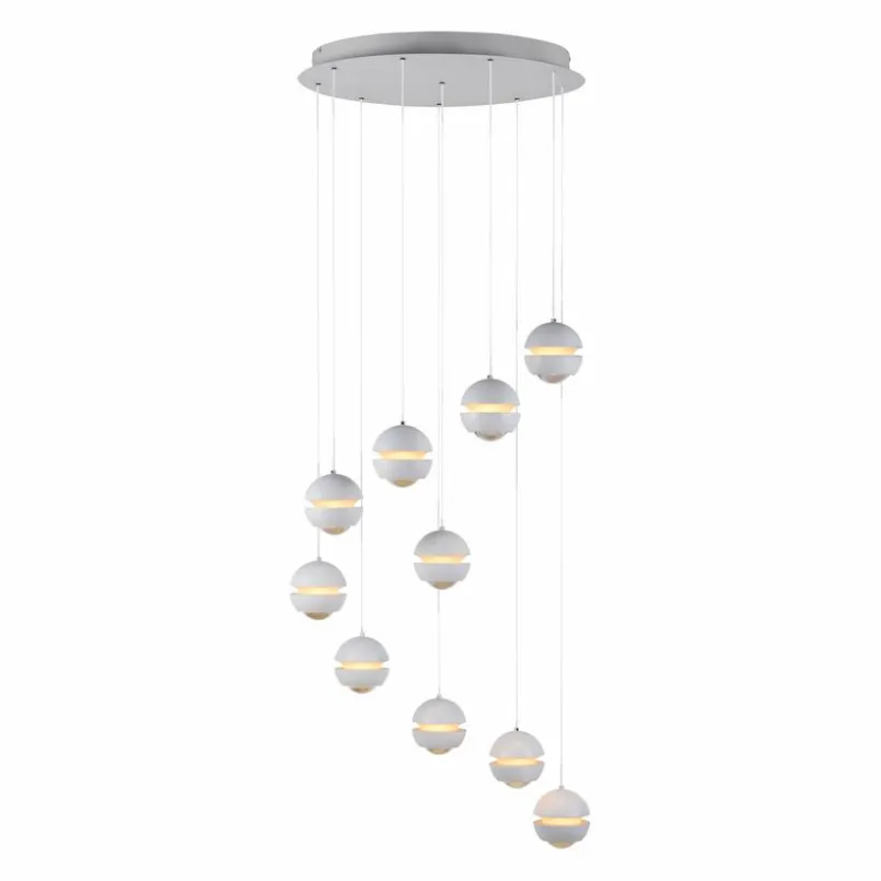 SCHÖNER WOHNEN-Kollektion Pendelleuchten-LED-Pendelleuchte Lini Weiß