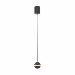 SCHÖNER WOHNEN-Kollektion Pendelleuchten-LED-Pendelleuchte Lini Schwarz