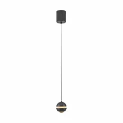 SCHÖNER WOHNEN-Kollektion Pendelleuchten-LED-Pendelleuchte Lini Schwarz
