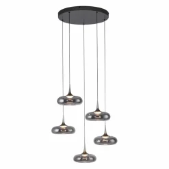 SCHÖNER WOHNEN-Kollektion Pendelleuchten-LED-Pendelleuchte Posh Schwarz