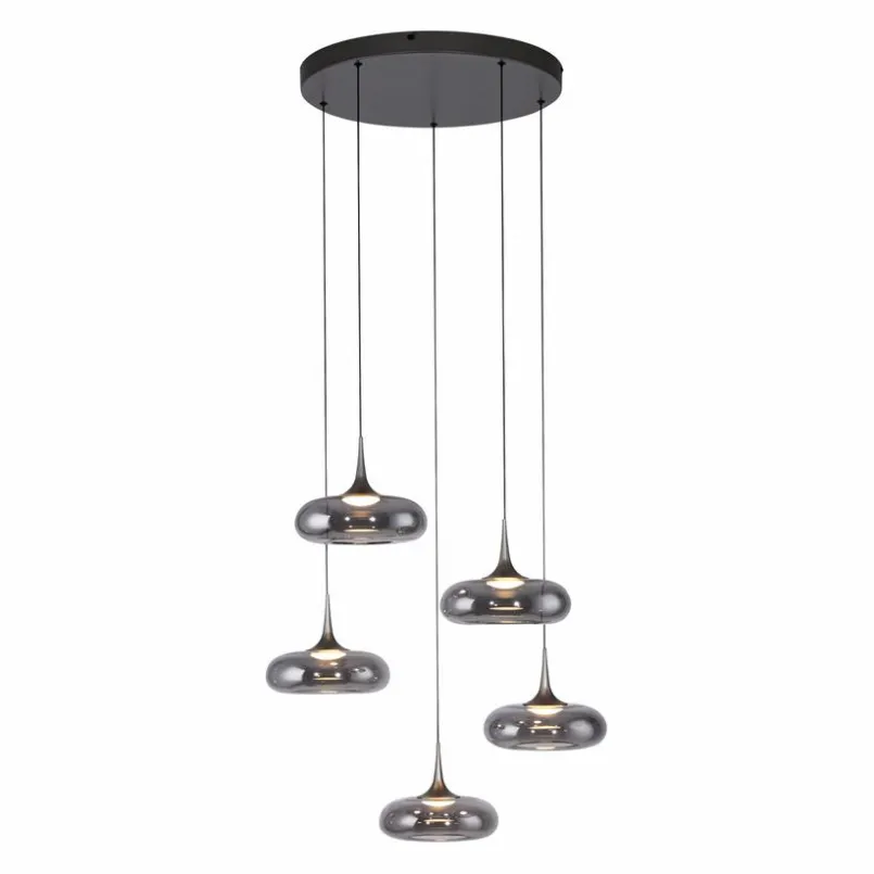 SCHÖNER WOHNEN-Kollektion Pendelleuchten-LED-Pendelleuchte Posh Schwarz