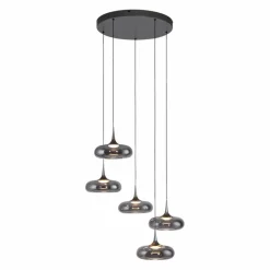 SCHÖNER WOHNEN-Kollektion Pendelleuchten-LED-Pendelleuchte Posh Schwarz