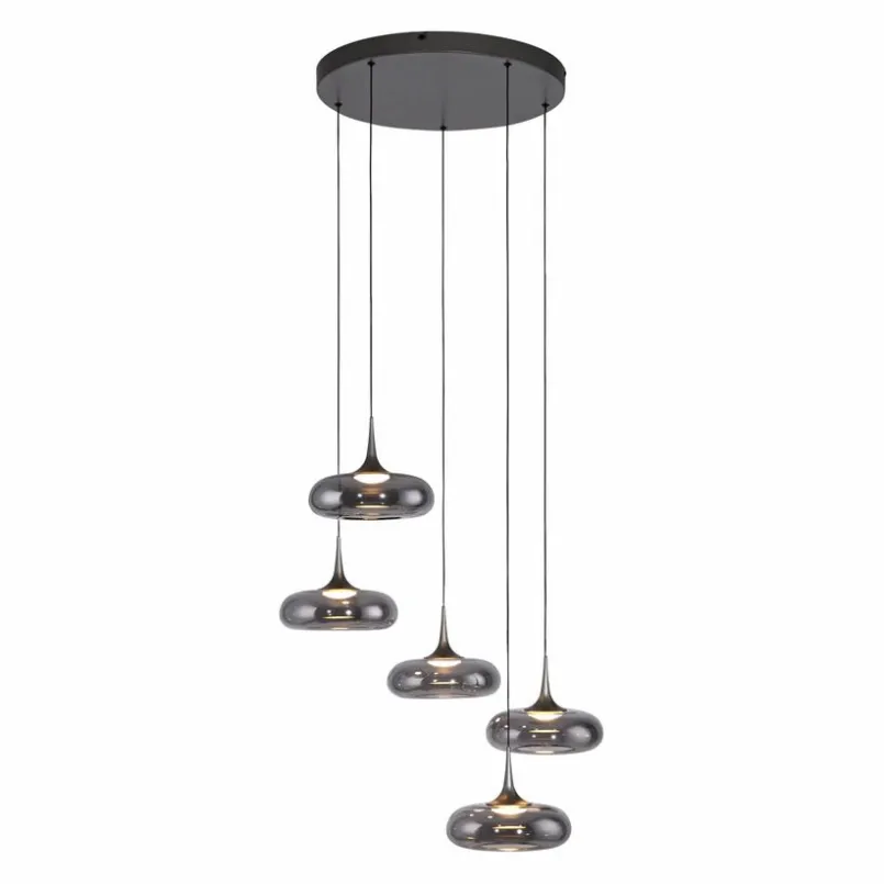 SCHÖNER WOHNEN-Kollektion Pendelleuchten-LED-Pendelleuchte Posh Schwarz