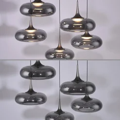 SCHÖNER WOHNEN-Kollektion Pendelleuchten-LED-Pendelleuchte Posh Schwarz