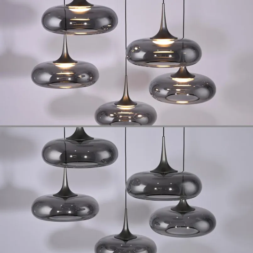 SCHÖNER WOHNEN-Kollektion Pendelleuchten-LED-Pendelleuchte Posh Schwarz