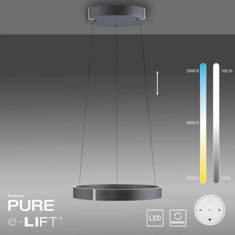 LED-Pendelleuchte Pure E-Clipse<Neuhaus PURE Discount