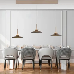Pendelleuchten|Neuhaus PURE LED-Pendelleuchte Pure Moon Bronze