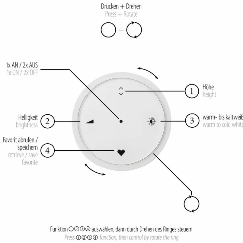 LED-Pendelleuchte Pure-E-Motion<Neuhaus PURE Sale