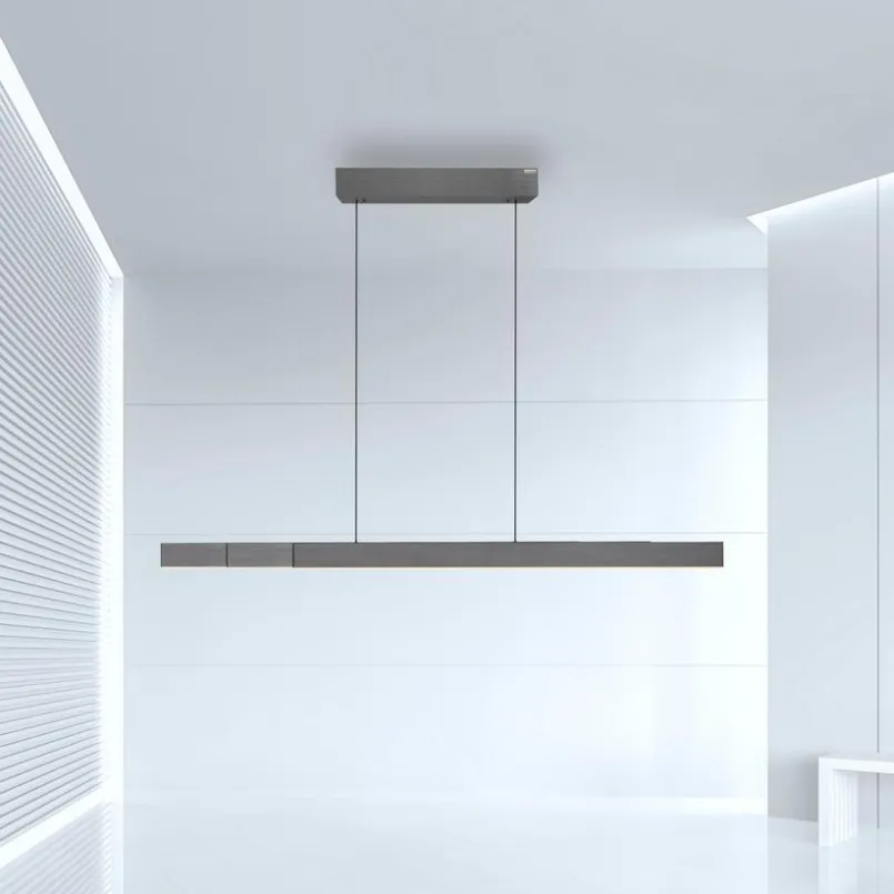 Pendelleuchten|Neuhaus PURE LED-Pendelleuchte Pure-Moto-Rise Grau