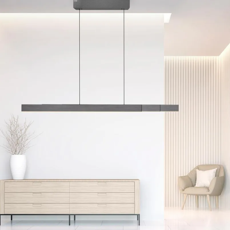 Pendelleuchten|Neuhaus PURE LED-Pendelleuchte Pure-Moto-Rise Grau