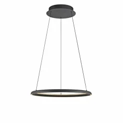 SCHÖNER WOHNEN-Kollektion Pendelleuchten-LED-Pendelleuchte Quillo Schwarz