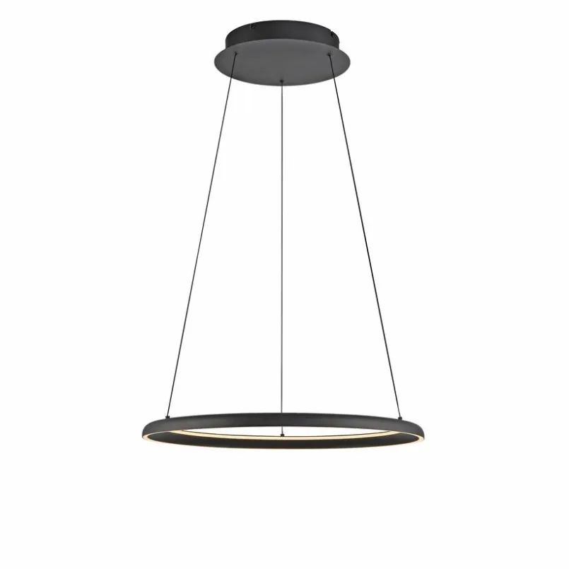 SCHÖNER WOHNEN-Kollektion Pendelleuchten-LED-Pendelleuchte Quillo Schwarz