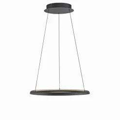 SCHÖNER WOHNEN-Kollektion Pendelleuchten-LED-Pendelleuchte Quillo Schwarz