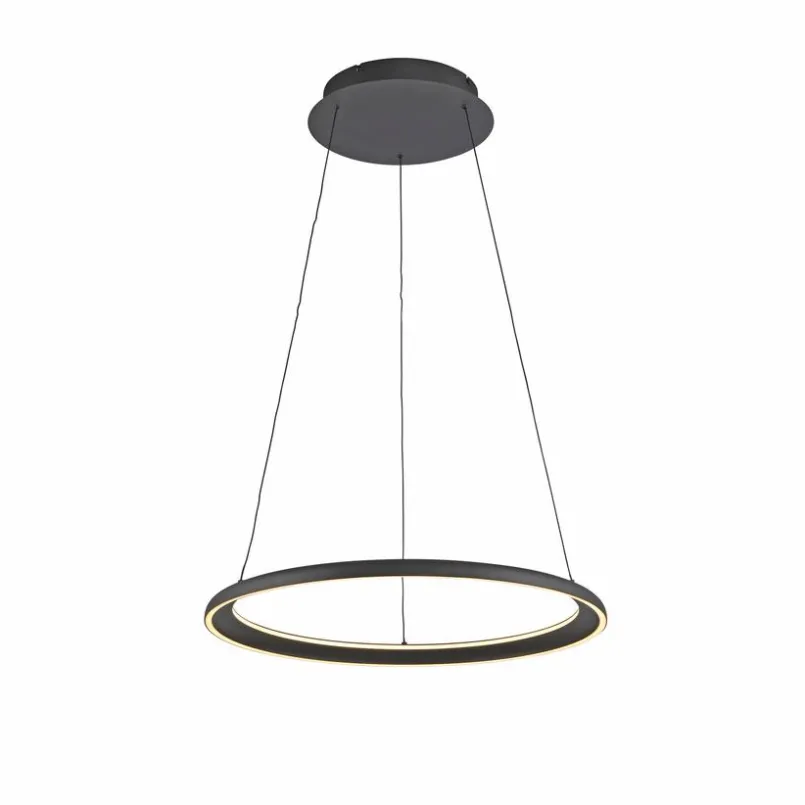 SCHÖNER WOHNEN-Kollektion Pendelleuchten-LED-Pendelleuchte Quillo Schwarz