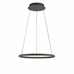 SCHÖNER WOHNEN-Kollektion Pendelleuchten-LED-Pendelleuchte Quillo Schwarz
