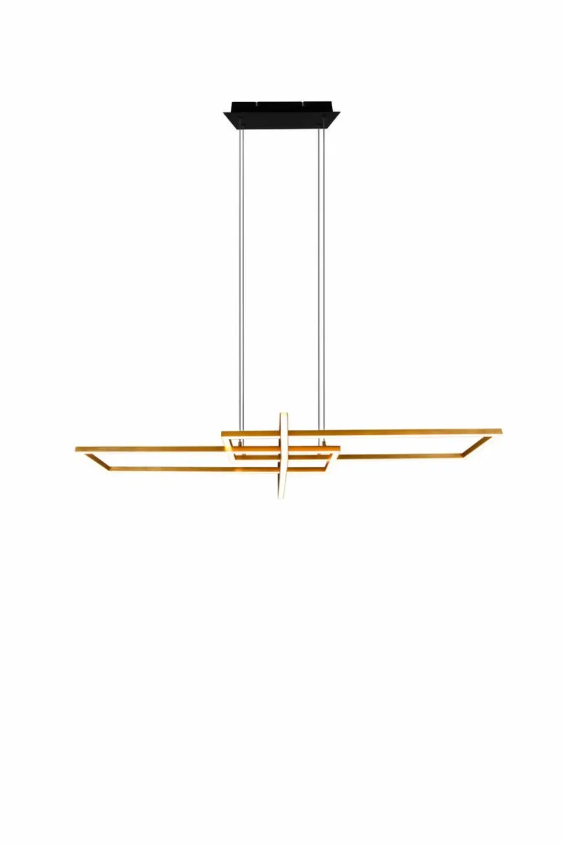 Trio Pendelleuchten-LED-Pendelleuchte Salinas Gold