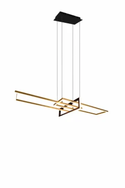 Trio Pendelleuchten-LED-Pendelleuchte Salinas Gold
