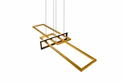 Trio Pendelleuchten-LED-Pendelleuchte Salinas Gold