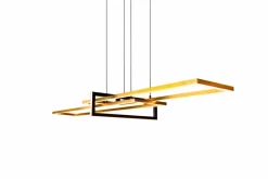 Trio Pendelleuchten-LED-Pendelleuchte Salinas Gold