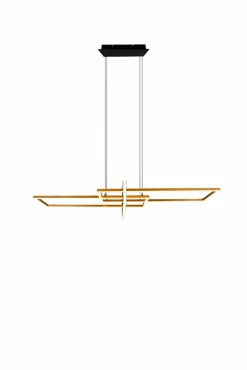 Trio Pendelleuchten-LED-Pendelleuchte Salinas Gold