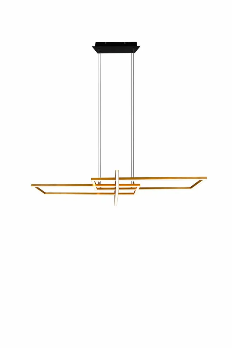 Trio Pendelleuchten-LED-Pendelleuchte Salinas Gold