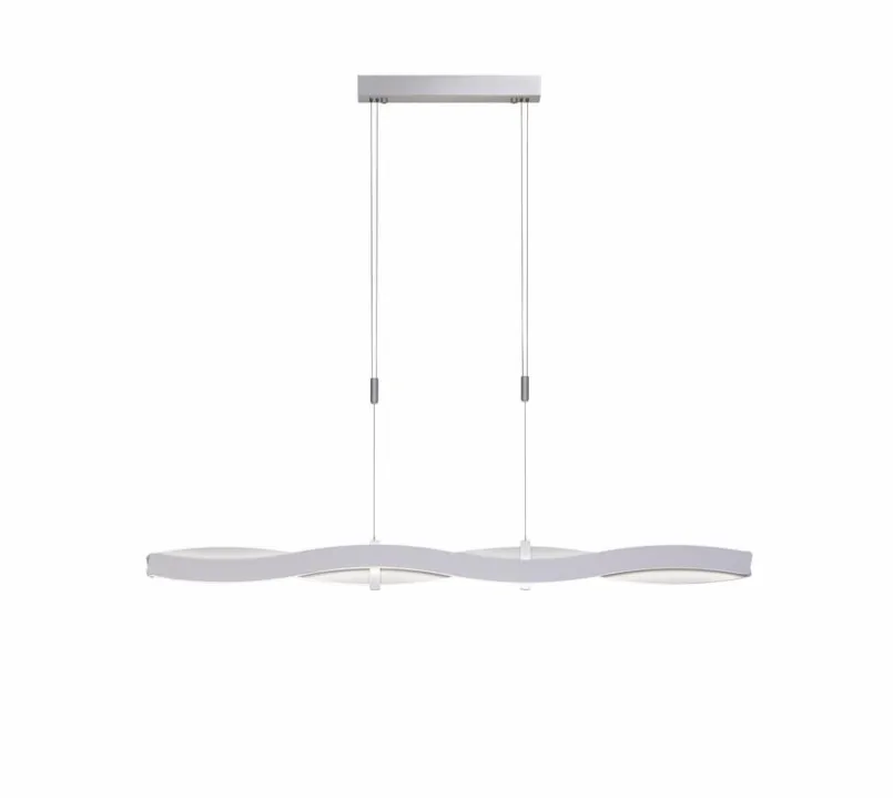 Pendelleuchten|Bopp LED-Pendelleuchte Swing Silber