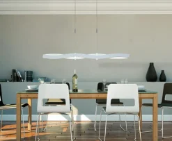 Pendelleuchten|Bopp LED-Pendelleuchte Swing Silber